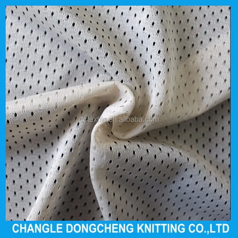 Big Hole 100 Polyester Mesh Fabric For Cloth Lining,Fujian Factory