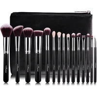 

MSQ 15pcs Synthetic Hair Makeup Brush Set Private Label Make Up Brushes Wholesale Makeup Brushes