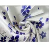 Printed Polyester Satin Chiffon Tissu For Dress
