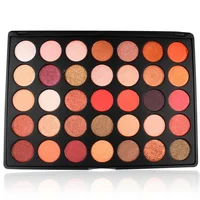

Inexpensive Good Make Up Cosmetics 35 Glitter Custom Eyeshadow Palette
