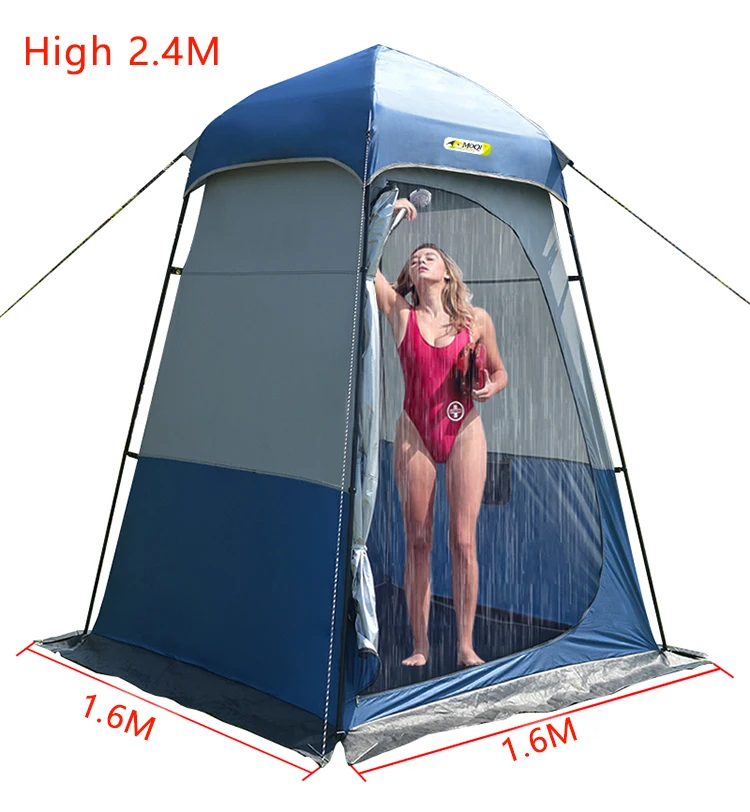 Alomejor Shower Tent Portable Pop Up Tent Dressing Changing Room Toilet Privacy Room Beach Tent Shelter Tent 