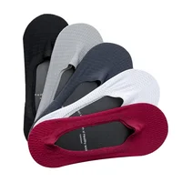 

Best Sales Solid Color Custom Made Invisible Socks Men For Summer