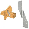 Timber connector hurricane ties