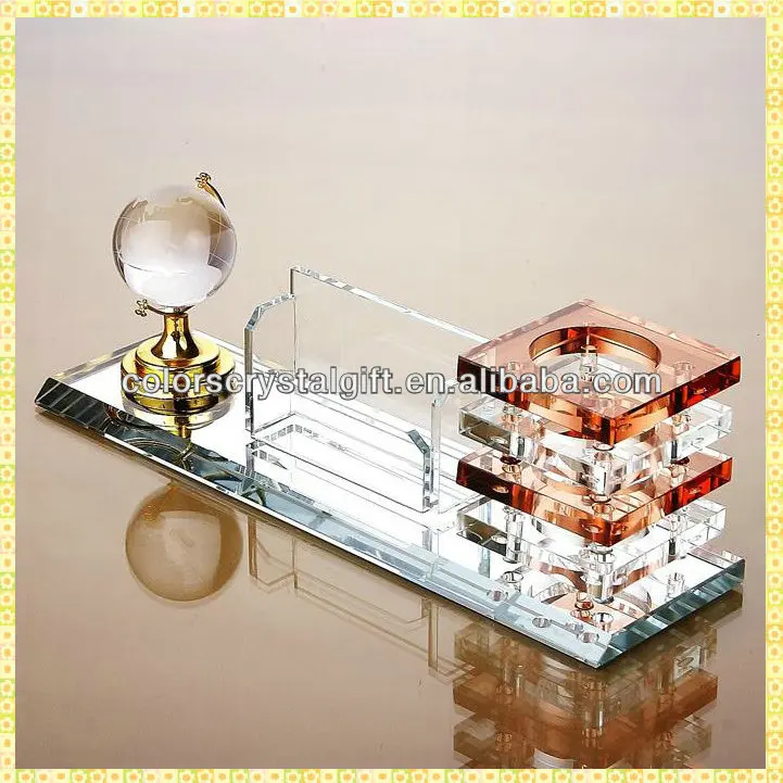 Antique Crystal Office Stationery Gifts Set For Table Top Decoration Antique Crystal Office Stationery Gifts Set For Table Top Decoration
