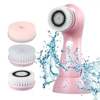 

Facial Cleansing Brush Waterproof with 2 Brush Heads USB Charging Spin Face Brush for Deep Cleansing Facial Cleaner