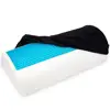 Ergonomic Memory Foam Cooling Gel Footrest Cushion Stool