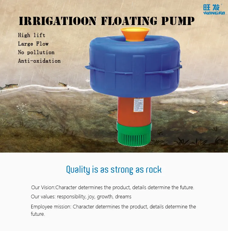 1.5KW 2HP Fountain Pump Floating Aerator 