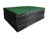 YGT-A155 mixed golf practice mats ,golf driving range mat system with rubber base and ball tray
