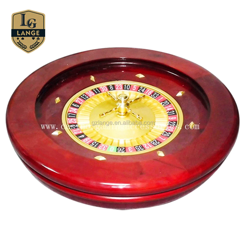 
32' Professional Casino Roulette Accessories Wood Roulette Wheel 