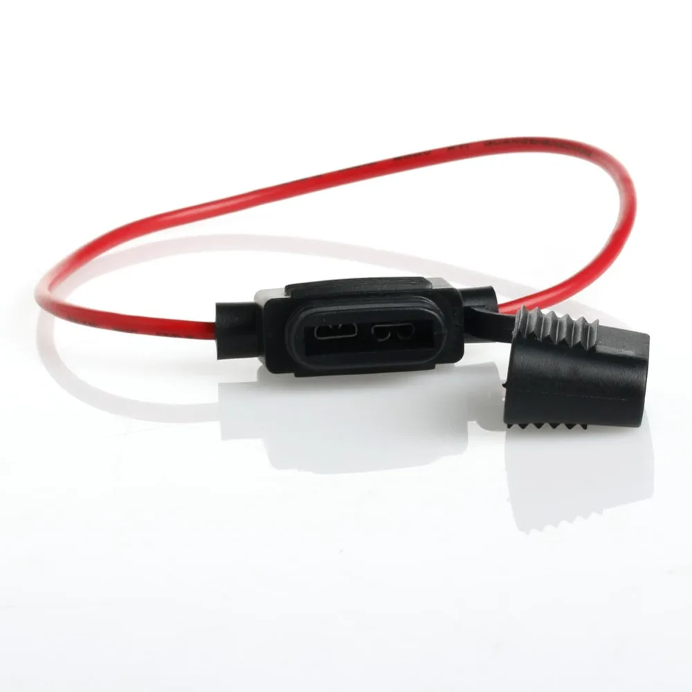 

5pcs 30A Waterproof Amp In Line Stanard Blade Type Fuse Holder Fuses Car Auto