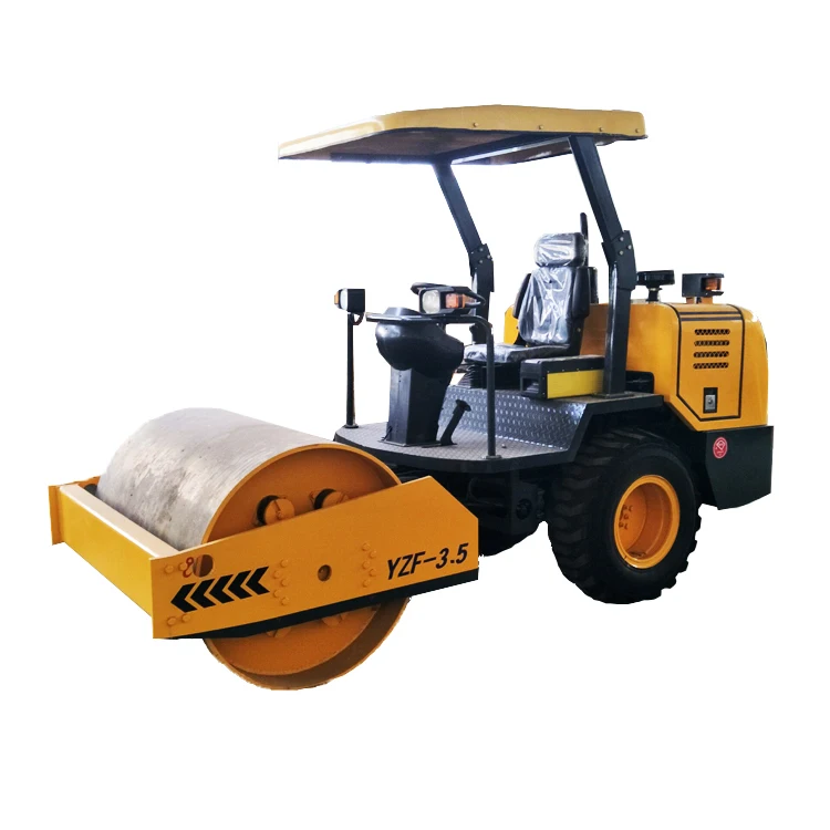 3.5t single drum vibratory road roller for sale