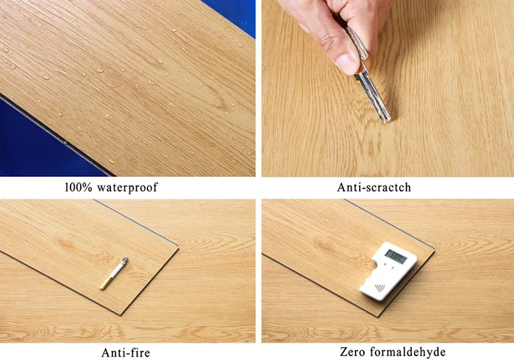 Seamless Jointing Click Type Flooring Vinyl Tiles Buy Anti