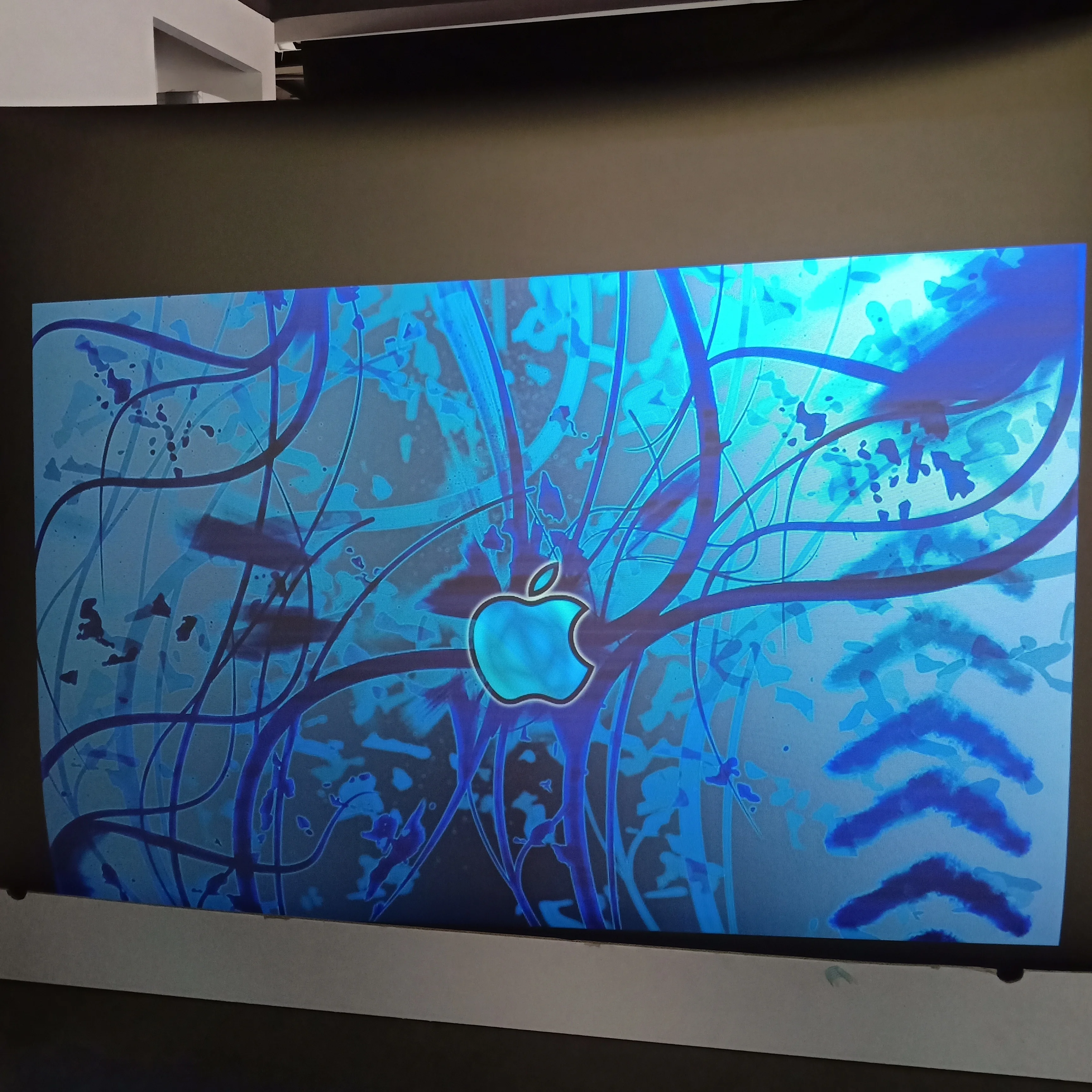 

High quality advertising rear projection film for retail windows, N/a