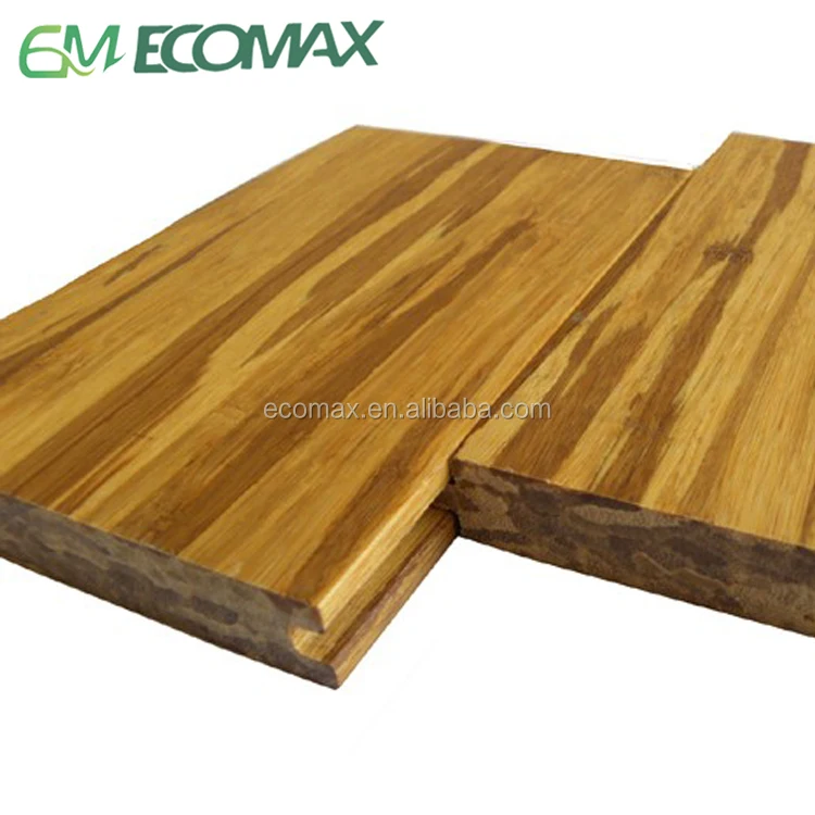 
Strand woven bamboo flooring for indoor floor Tiger surface Natural bamboo grain 