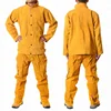 Jespai Manufacturer Cowhide Split Leather Welders Jacket Protective Clothing Welding