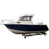 2017 new design 19ft Aluminium Alloy Plate offshore boats without engine