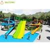 Aqua Play Straight Speed Slide For Summer Pool