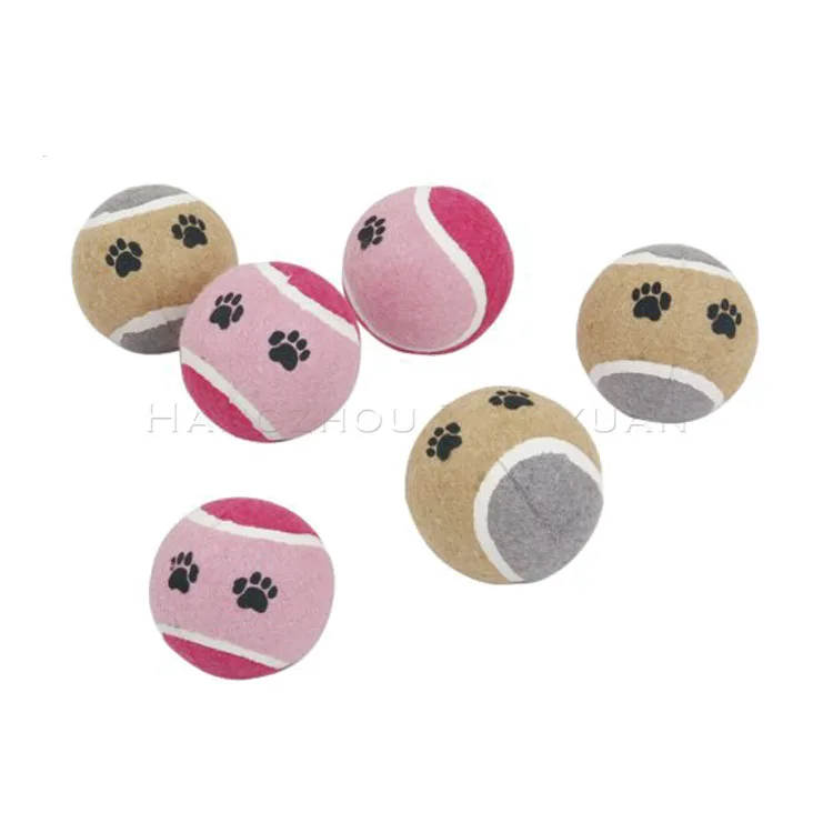 Special Design Widely Used Oem High Quality Pet, Training Dog Catnip Pet Tennis Ball