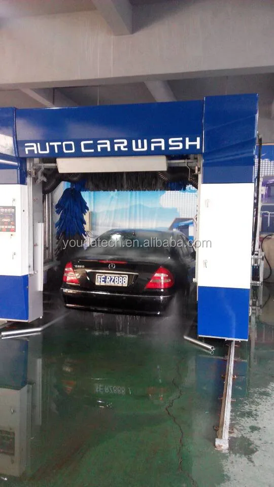 car wash, YOUDA automatic roll over car wash machine with 5 brushes