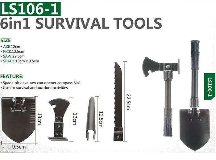 6 In 1 Outdoor Products Survival Gear Hunting Tools Buy Survival