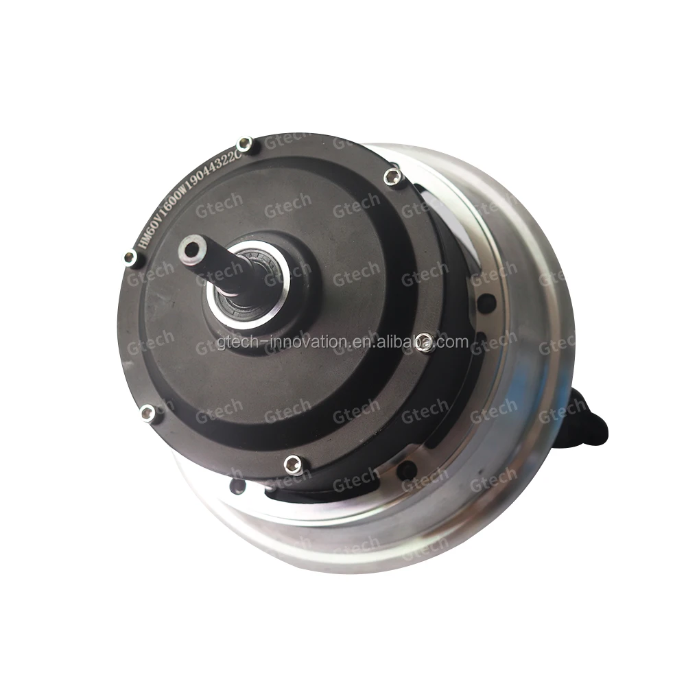 

80-100km/h fast speed  60V 1000W -1600W Scooter hub Motor, Silver and black