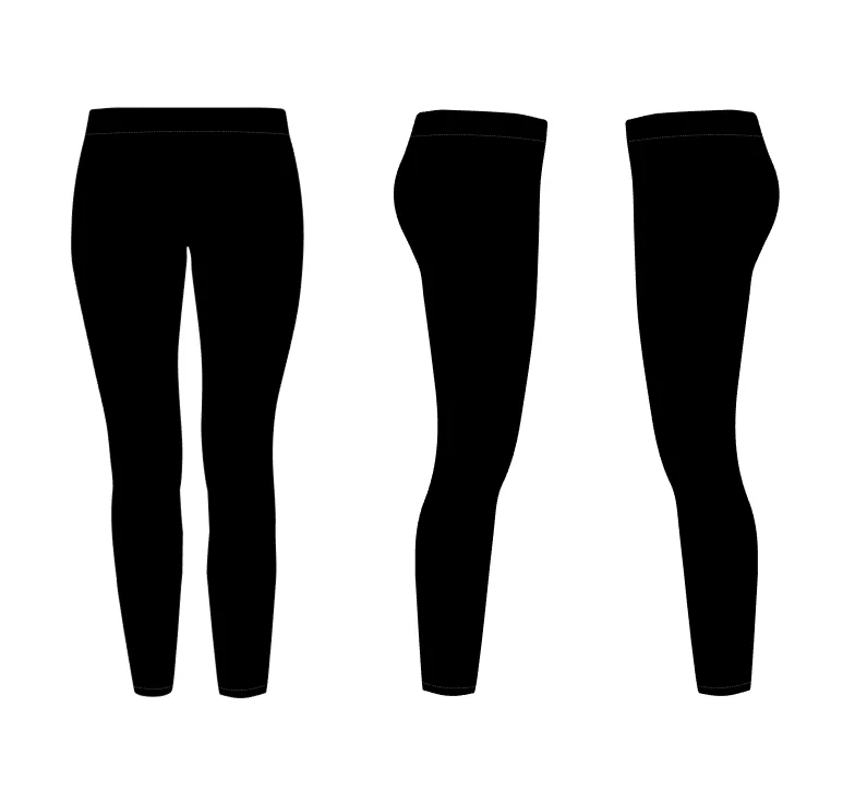 

Custom Women Leggings Black Blank Yoga Leggings Women Yoga Pants OEM Logo Custom Design, Black/custom