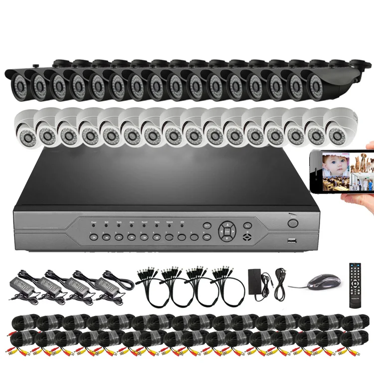 High Quality 32 Channel Ahd Dvr System 1080p Hd Camera Security Cctv Dvr System Buy Cctv
