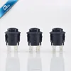 Micro Illuminated Plastic Push Button Switch with 4 pin self-locking or reset