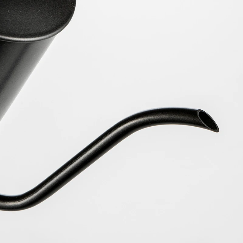 
Wevi 600ml Black Vintage 304 Stainless Steel Gooseneck Kettle Hand Pour Over Coffee Tea Pot 