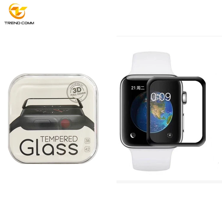 

For iWatch 6 SE Full Glue Tempered Screen Protector For Apple Watch Glass