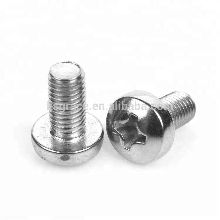 
Phillips Pan Head Screws, DIN7985 Machine Screws 