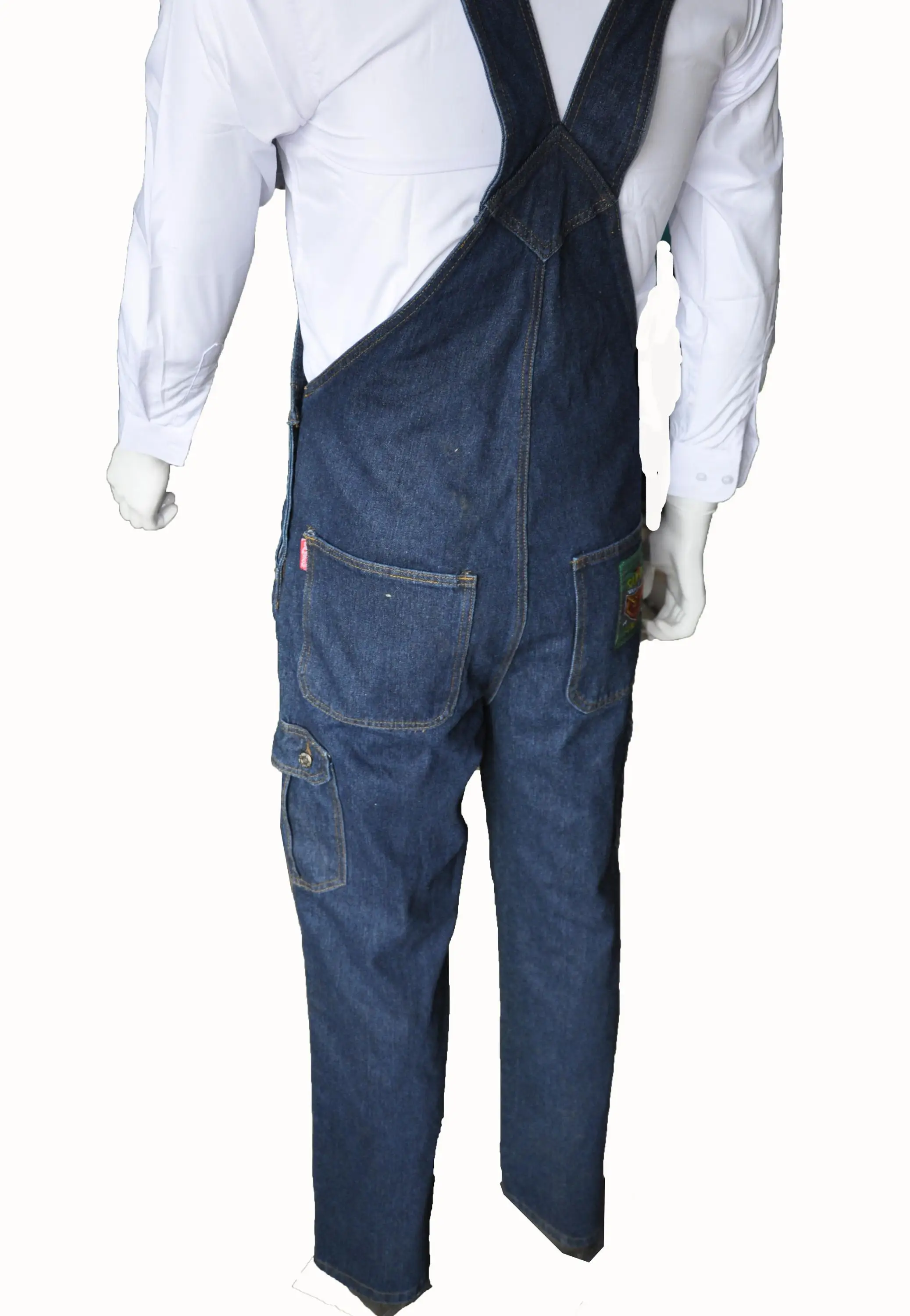 heavy cotton denim dungaree