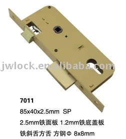 
Easy to Install 40mm Backset 7011 Iron Lock Case 