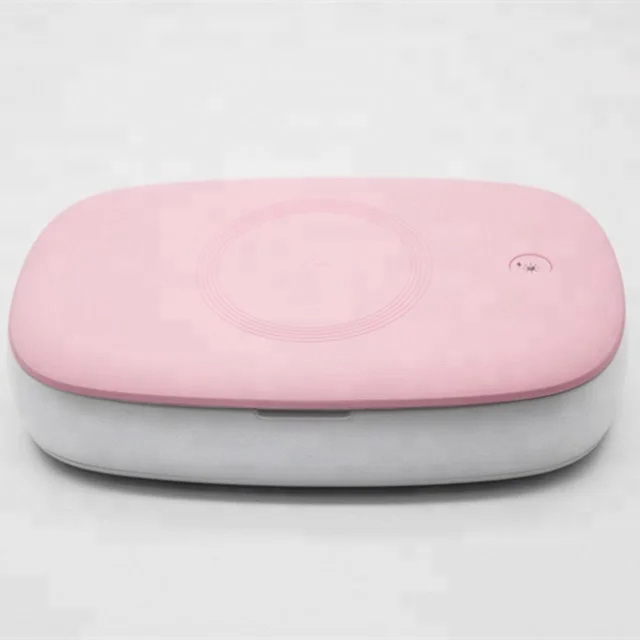 

Hot Sale Wireless Charge Perfume Phone Soap UV Mobile Phone Sterilizer, Pink;blue