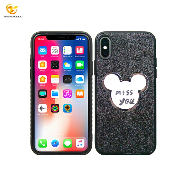 

Glitter Phone Case Accessories Case Slim TPU Mobile Phone Case For IPhone X XS