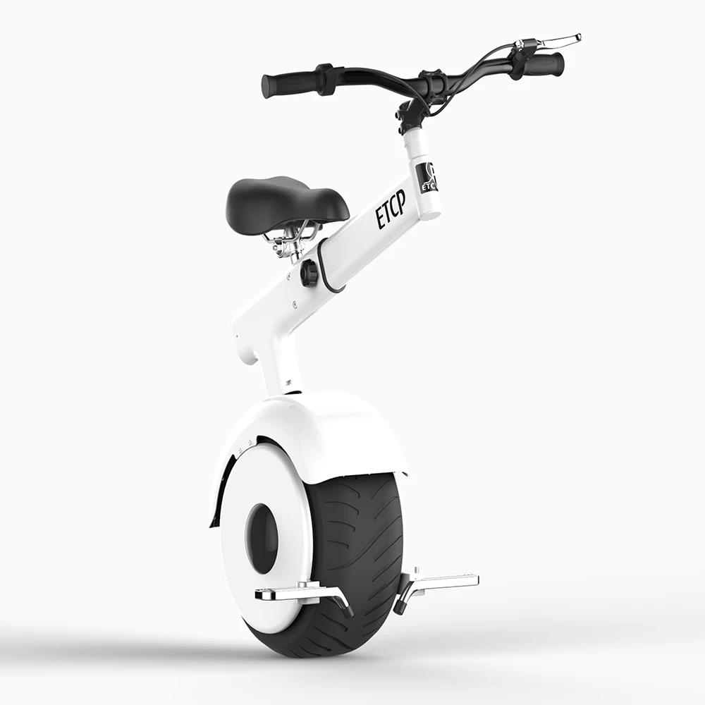 

2021 CE approved 800W brushless motor 264WH lithium battery one wheel unicycle electric scooter G1 model door to door service, White/black