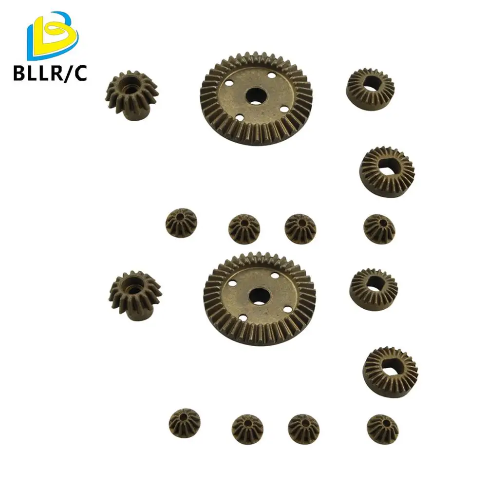 

12T 15T 24T 38T Metal Front and Rear Differential / Gear Upgrade Accessory for 1:18 Wltoys A949 A959 A969 A979 184012 RC Car