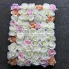 LFB598 high emulation customized silk panel flower wall wedding flower backdrop