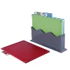 Chef Grids Durable Plastic Cutting Board Set 4Piece Chopping Board for Meat ,Raw Fish ,Fruit,Cooked Food,ect