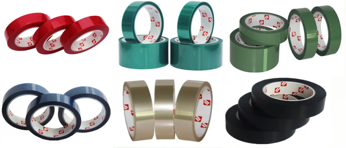 Green Pet Material Lithium Battery Terminal Tape For Insulation