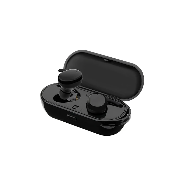 

Wireless Earbuds Sweatproof Headphones Sport Stereo Earphone Touch Control For IOS and Android, Black/white