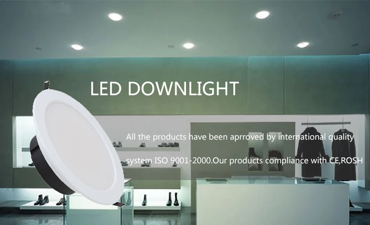 Factory competitive price residential commercial residential areas light15W led panel light led downlight