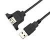 New Design USB2.0 extension cable male to female with screw OTG cable for computer