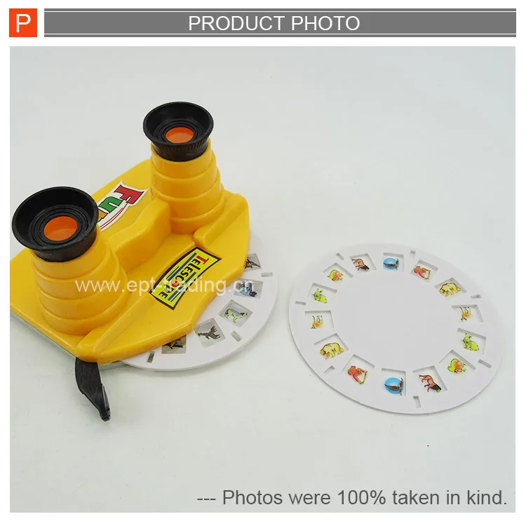 Funny Kid Toys Educational Magic 3d Animal Pictures Viewer Telescope