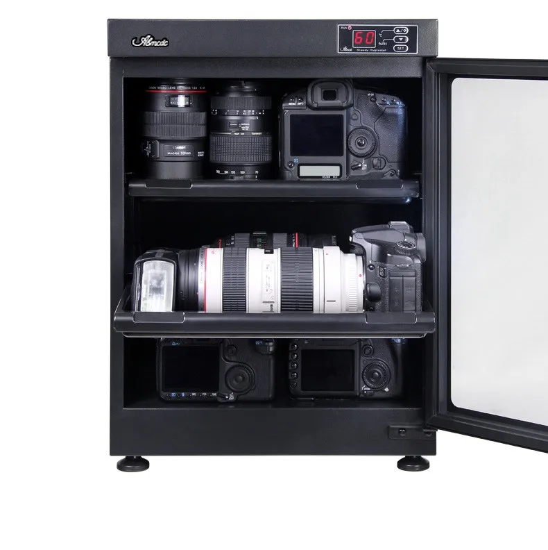 
65L electric dry dehumdification box for camera lens dehumidifier 