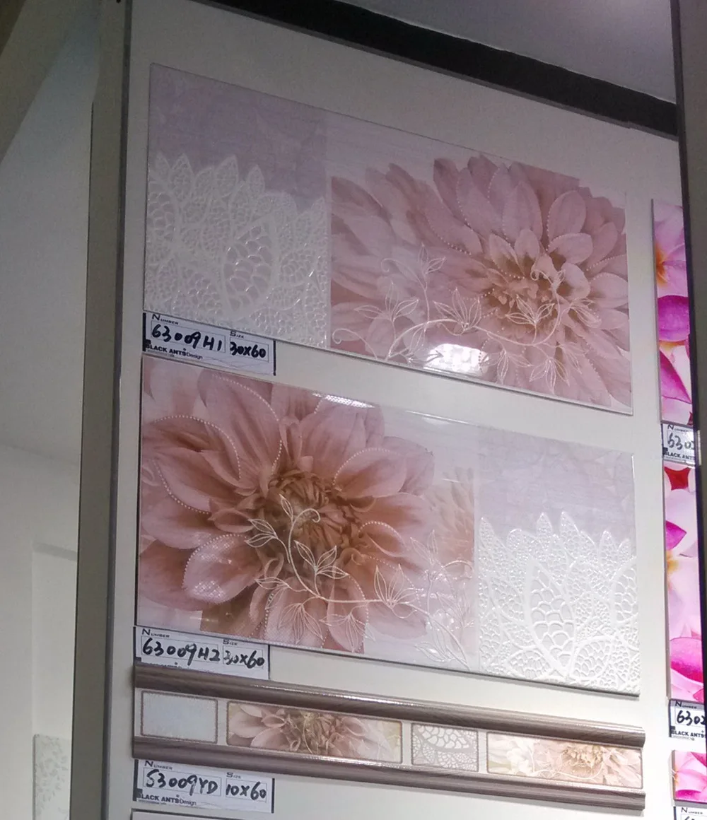 flower decoration ceramic tiles