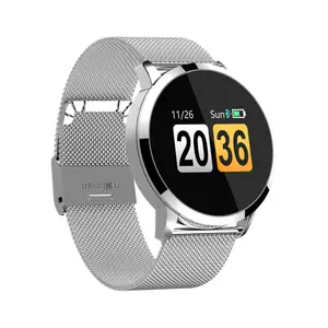 Q8 Luxury Fitness Tracker Smartwatch Heart Rate & Blood Pressure Monitor