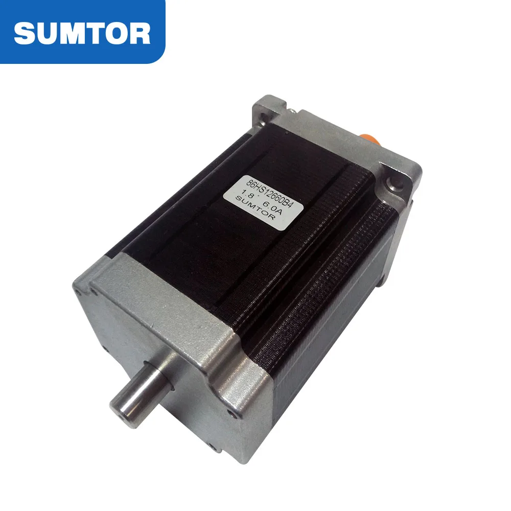 126mm 6a 4n.m Nema 34 86bygh 450b 450c Stepper Motor With Keyslot
