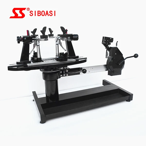 

Manual stand stringing machine electricity D223, Black