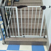 

Best for sale high quality pressure fit metal baby safety door guard dog door barrier safety gates baby